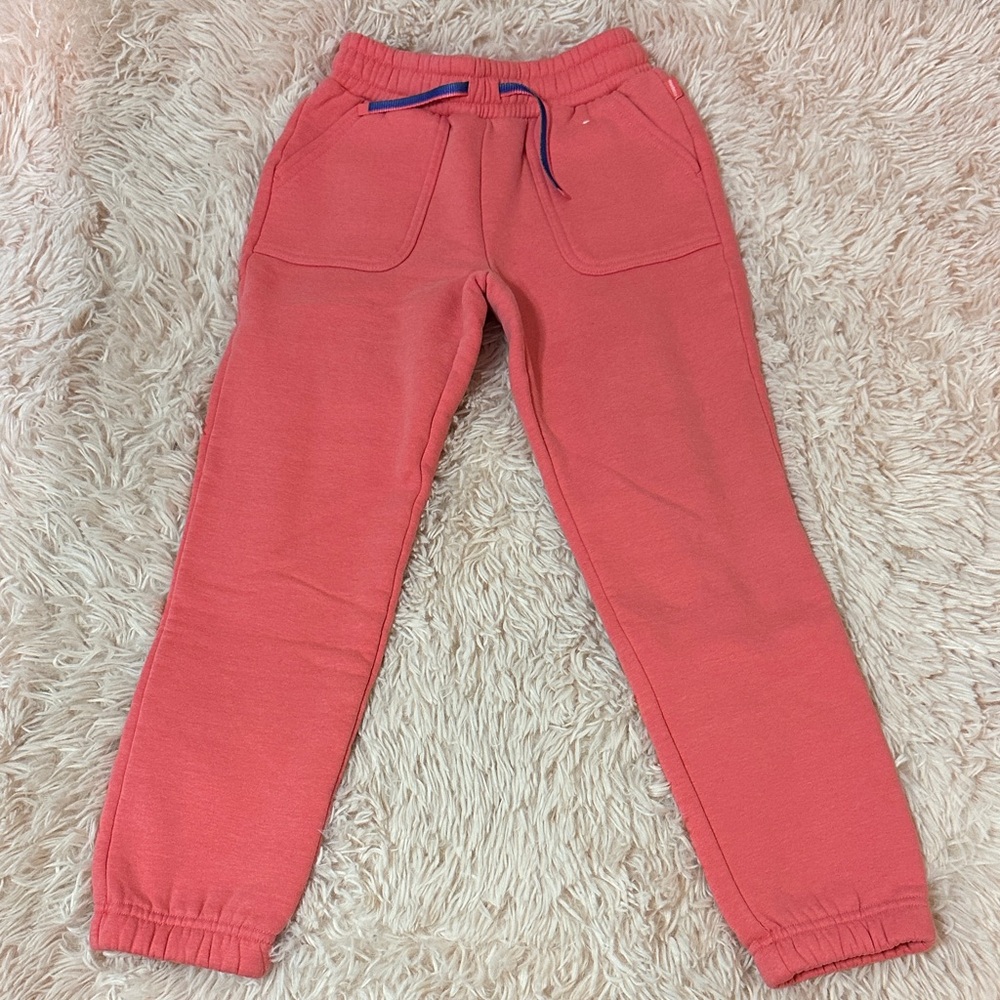 Mondetta Coral Kids Joggers with Blue Drawstring